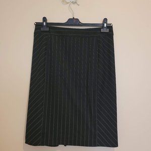 Black stripe skirt